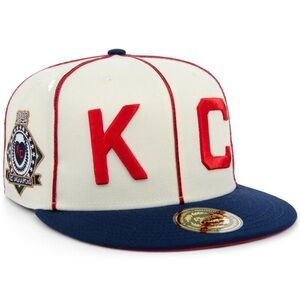 Kansas City Monarchs Rings & Crwns Team Fitted Hat
